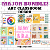 Art Classroom Decor Bundle/ 8 sets of Art Room Decor Essentials