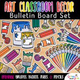 Art Classroom Decor Printables for Elementary Art Bulletin