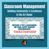 Art Classroom Management Guide for Middle School Art or Hi