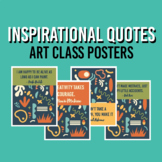 Art Classroom Posters | Inspirational Artist Quotes | Clas