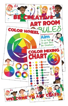 Color Wheel Poster {FREEBIE} by Sarah Pecorino Illustration
