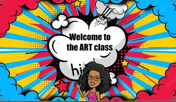Preview of Art Classroom rules and Procedures