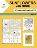 Art Collaboration Poster Van Gogh Sunflowers Project