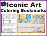 Art Coloring Bookmarks