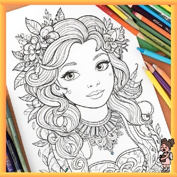 Preview of Art Coloring Pages Collection