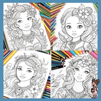 Preview of Art Coloring Pages Collection