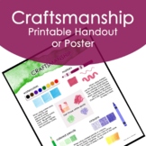 Art Craftsmanship Handout