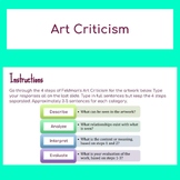 Art Criticism Prompts (12)