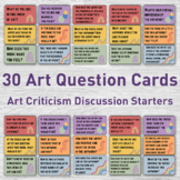 Art Criticism Question Cards