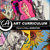 Art Curriculum: High School Full Semester of Drawing/Paint