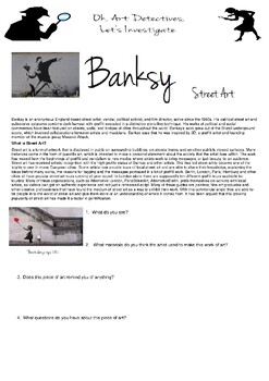 Preview of Art Detective - Banksy, Street Art