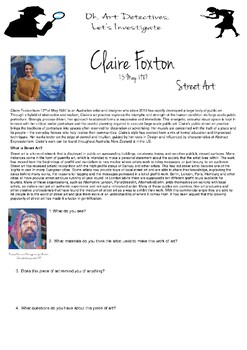 Preview of Art Detective - Claire Foxton, Street Artist