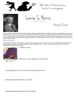 Preview of Art Detective - Lawren S. Harris, Group of Seven