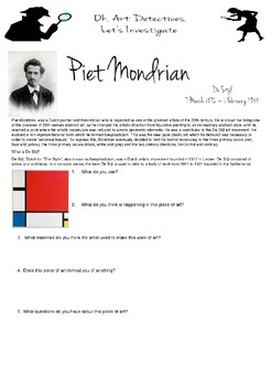 Preview of Art Detective, Piet Mondrian, De Stijl