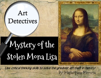 Preview of Art Detectives: Mystery of the Stolen Mona Lisa