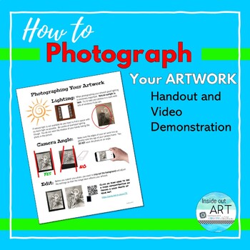 Preview of Art: Distance Learning- How to Photograph Your Artwork