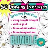 Art Drawing Bundle, Bellwork, Bell Ringers, Early Finisher