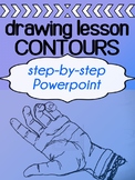 Art - Drawing Lesson - Contour Drawings