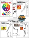 Art Drawing SHOES Candy Design • Logo • Color Theory Works