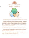 Art Educator's Ethics Compass - Printable Guide