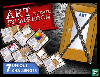 Preview of Art Escape Room: Elements of Art!