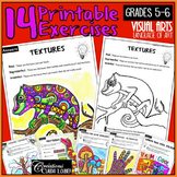 Elements of Art : Art Exercises for Grades 5 and 6. Visual Art.