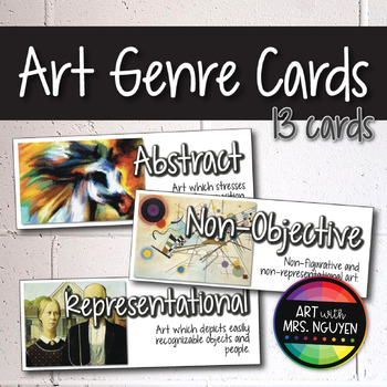 Preview of Art Genre Cards (Art Posters)
