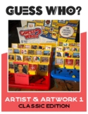 Art Guess Who Classic: Artist & Artwork 1st Edition, Art Game
