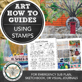 Art Guide: Using Stamps, Visual Journal, Sketchbook, Mixed