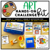 Art Hands-On Challenge Kit | Morning Work | Indoor Recess 