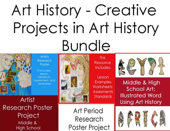 Preview of Middle and High School Art Lesson-Art History