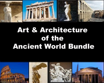 Preview of Greek & Roman Art History-Ancient World Middle & High School Bundle