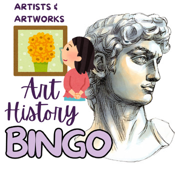 Preview of Art History Bingo | Artists and Artworks | Art History Game | Educational Bingo