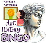 Art History Bingo | Artists and Artworks | Art History Gam