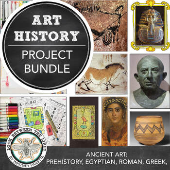 Preview of Art History Bundle Pack: Prehistoric, Mesopotamia, Roman, Greek, Egyptian