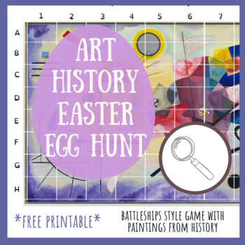Preview of Art History Easter Egg Hunt