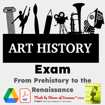 Preview of Art History Exam Prep: Prehistory-Renaissance for High School Grades 10-11