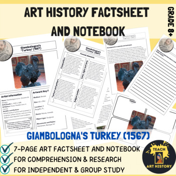 Preview of Art History Factsheet and Notebook: Giambologna's Turkey 1567