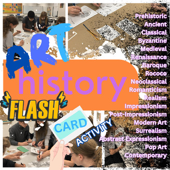 Preview of Art History Flash Card Maker Activity