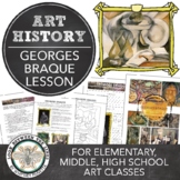 Art History Georges Braque Artist Lesson for Elementary, M