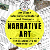 Art History - Narrative Art Activity and Handouts
