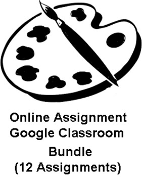 Preview of Art History Online Assignment Bundle (12 Assignments)