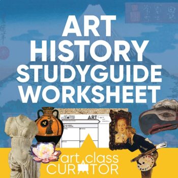 Preview of Art History Student Study Guide Worksheet
