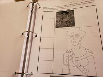 art history assignments for middle school