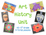 Art History Unit for Elementary Art