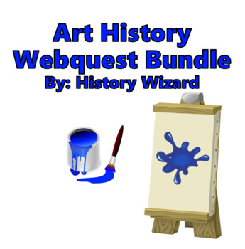 Preview of Art History Webquest Bundle