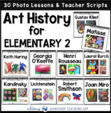 Art History + Famous Artists 2: Easy Art & Craft Activities + Writing for Kids