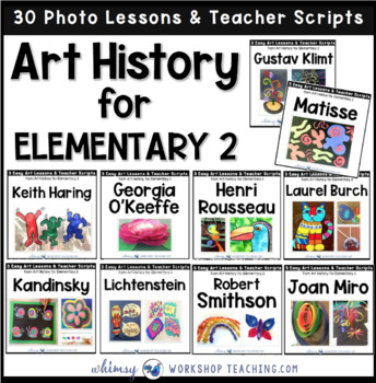 Preview of Art History + Famous Artists 2: Easy Art & Craft Activities + Writing for Kids