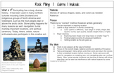 Art In Nature: Cairn/ Rock Piling activity