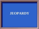 Art Jeopardy